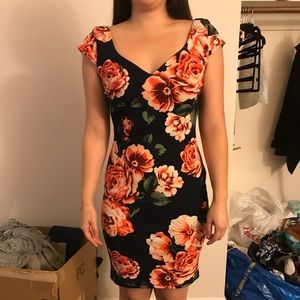 Vici Sweet Paradise Off the shoulder Bodycon Dress